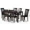 Baxton Studio Erion Modern and Contemporary Dark Brown Finished Wood 7-Piece Dining Set 184-11426-10519-Zoro - alternate 8